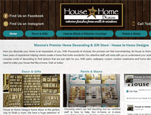 Tablet Screenshot of housetohomedesigns.org